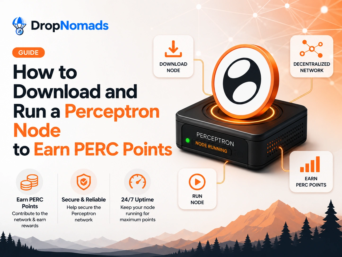 How to Download and Run a Perceptron Node to Earn PERC Points